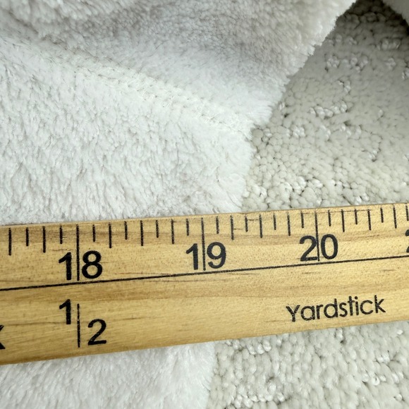 Patagonia Re-Tool Snap-T Fleece Pullover Womens Medium White Excellent 25442 - Picture 7 of 11